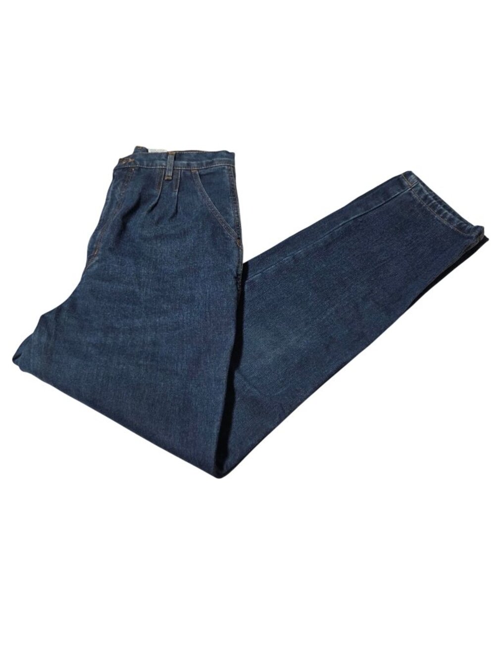 Bill Blass Jeans Womens Size 10 Straight Leg High Waist Dark Wash Denim Pants